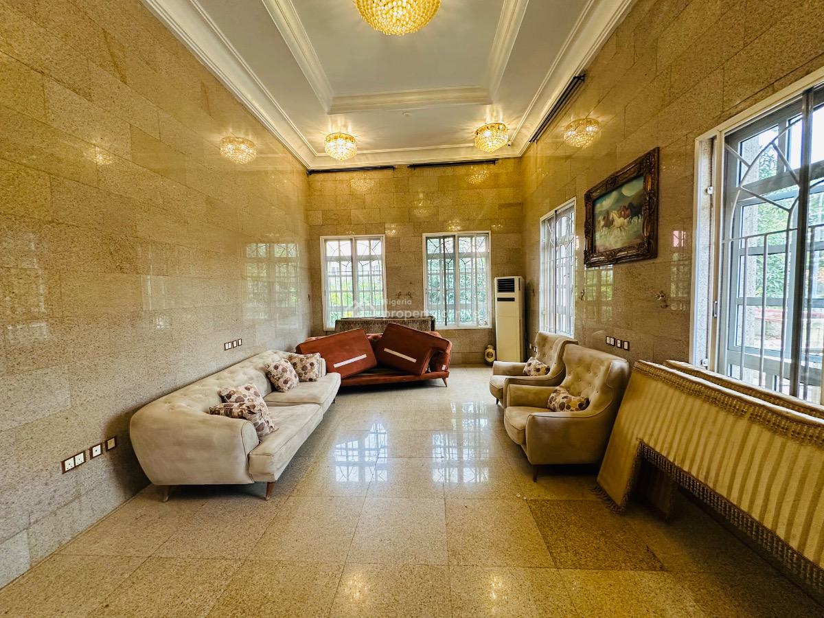 Furnished 4 Bedrooms Detached Duplex with 2 Rooms Bq Swimming Pool, Serene Environment, Maitama District, Abuja, Detached Duplex for Rent