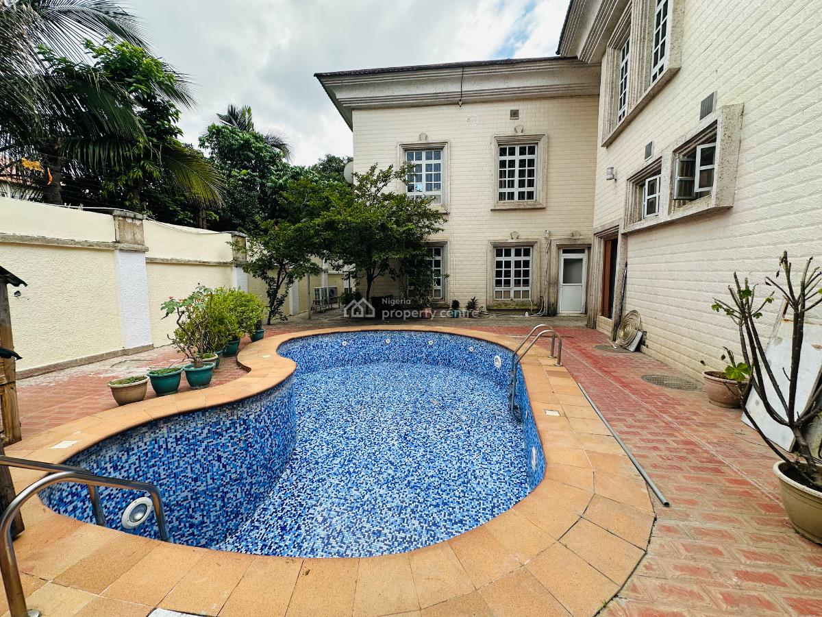 Furnished 4 Bedrooms Detached Duplex with 2 Rooms Bq Swimming Pool, Serene Environment, Maitama District, Abuja, Detached Duplex for Rent