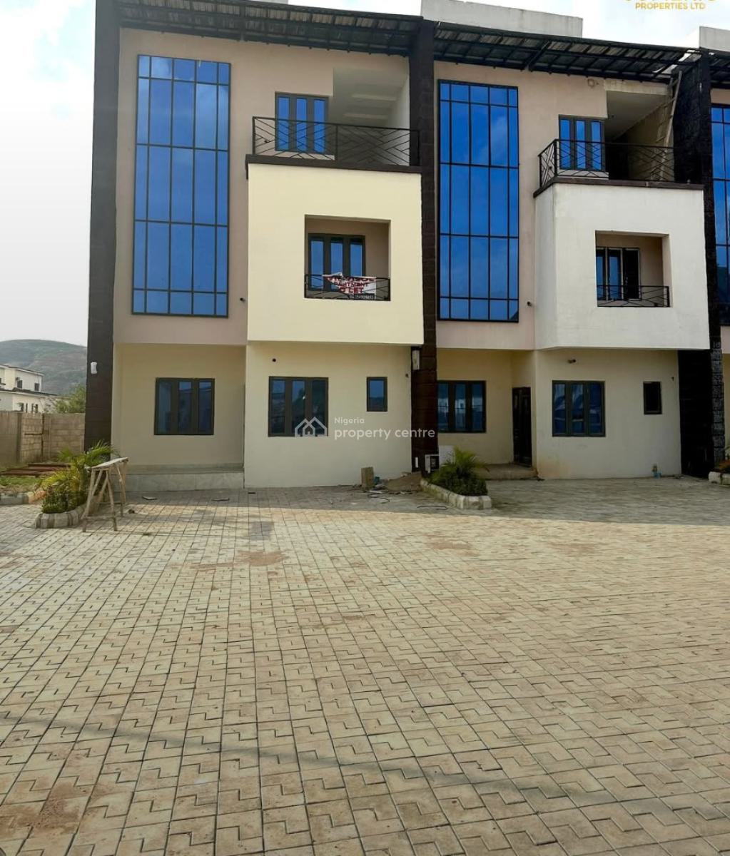Newly Built 4 Bedroom Terrace Duplex with Bq, Katampe, Abuja, Terraced Duplex for Rent