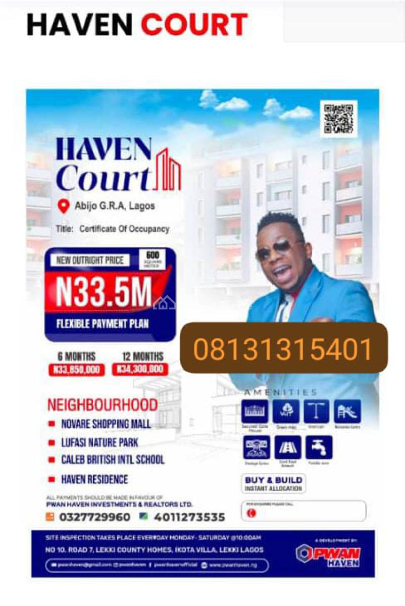 Plots of Luxury C of O Land in Abijo Gra, Abijo Gra, Ibeju Lekki, Lagos, Mixed-use Land for Sale