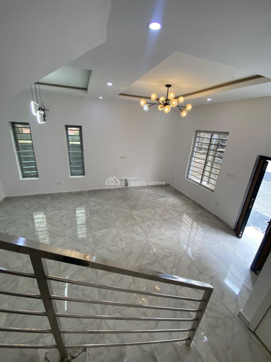 Luxury 4bedroom Semidetached Duplex Self Compound with Bq on 2 Floors, Osapa, Lekki, Lagos, Semi-detached Duplex for Rent