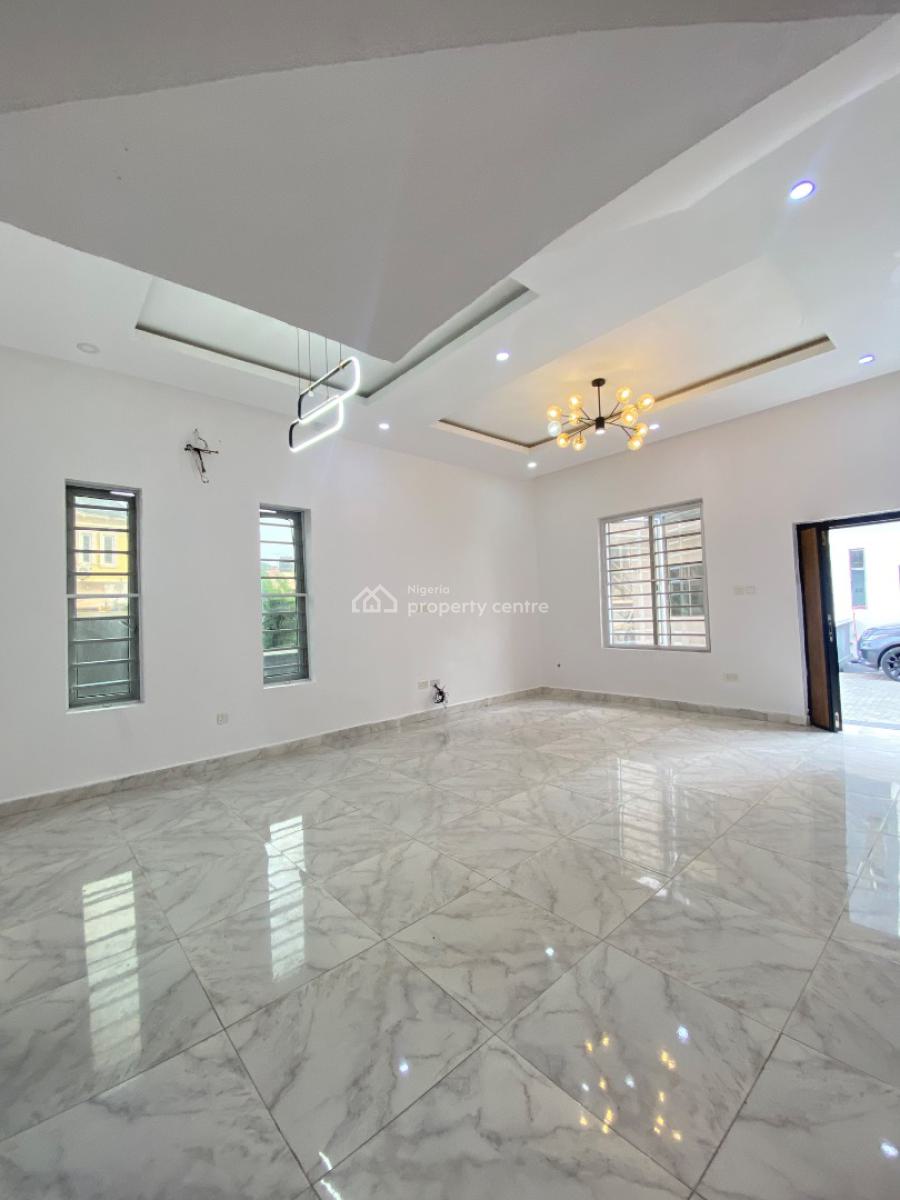 Luxury 4bedroom Semidetached Duplex Self Compound with Bq on 2 Floors, Osapa, Lekki, Lagos, Semi-detached Duplex for Rent