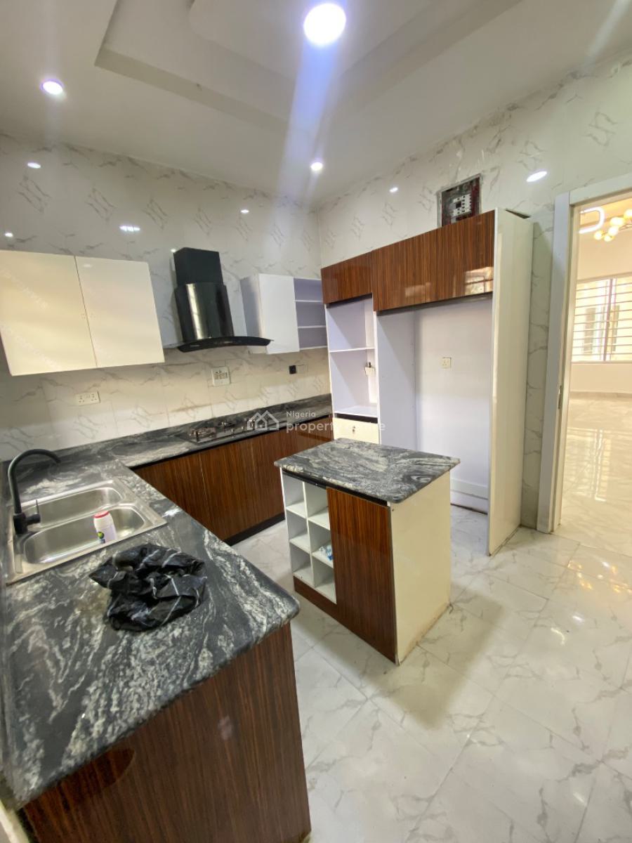 Luxury 4bedroom Semidetached Duplex Self Compound with Bq on 2 Floors, Osapa, Lekki, Lagos, Semi-detached Duplex for Rent