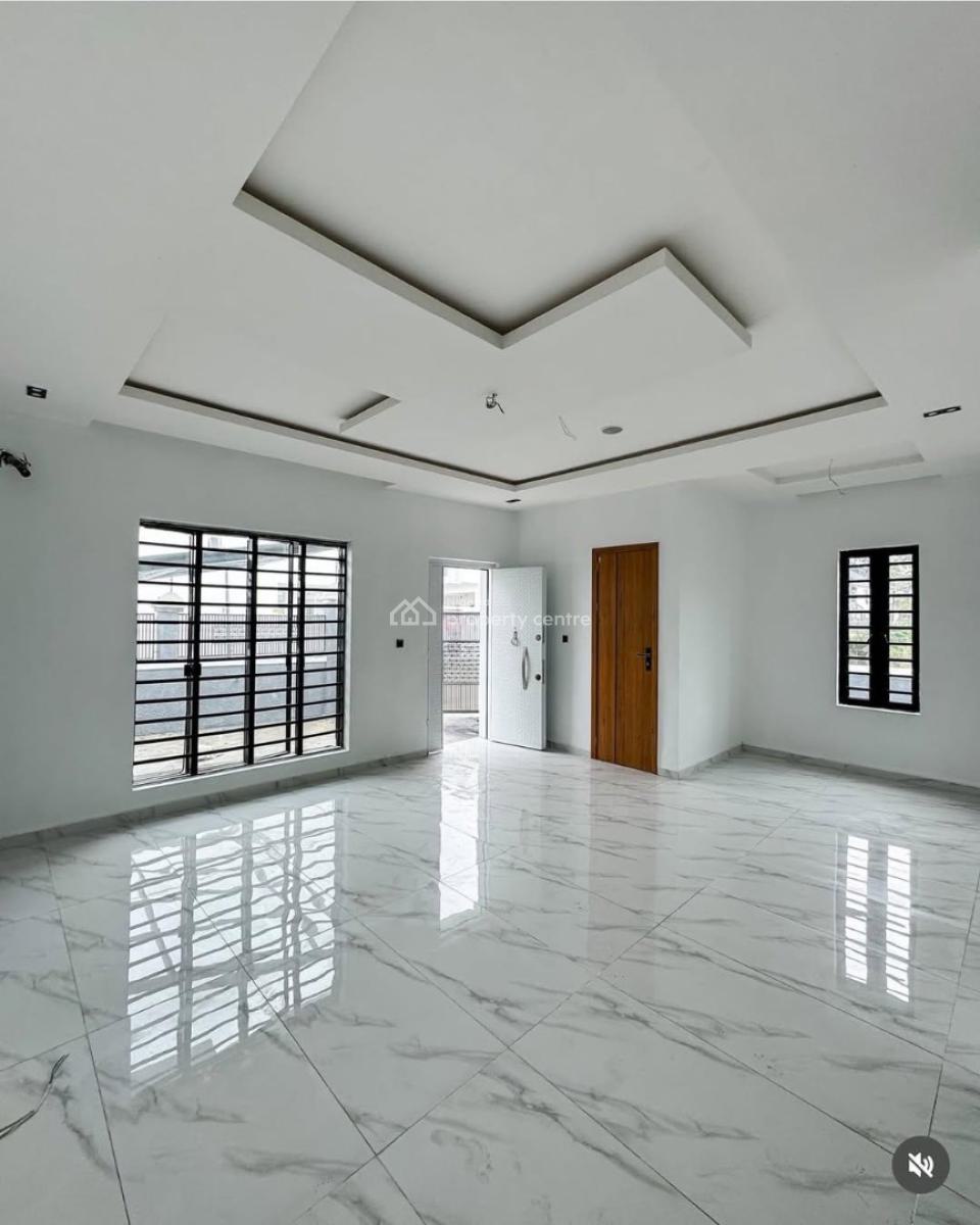 Newly Built Nice 4 Bedrom Duplex Semi Detached with a Bq Self Compound, Orchid Road Lekki Before Round About, Lekki, Lagos, Semi-detached Duplex for Sale