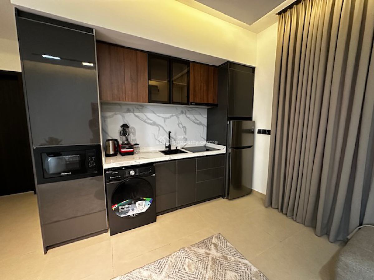 Newly Built, Sleek and Stylish 1 Bedroom Apartment, 7 Oluwakayode Jacobs Crescent, Lekki Phase 1, Lekki, Lagos, Flat / Apartment Short Let