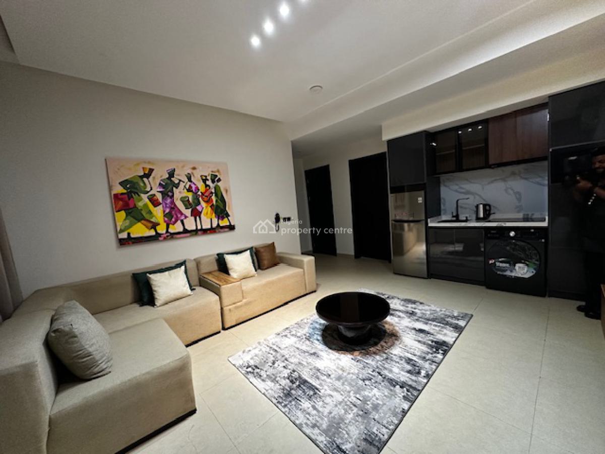 1 Bedroom Serene and Stylish Apartment, 7 Oluwakayode Jacobs Crescent, Lekki Phase 1, Lekki, Lagos, Flat / Apartment Short Let