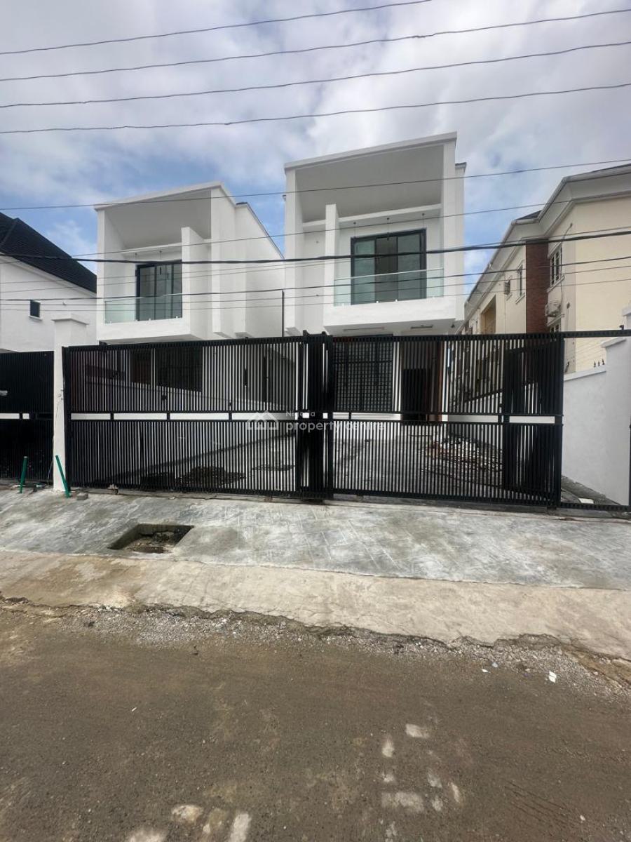 5 Bed Fully Detached Duplex with Bq, Osapa London, Lekki, Lagos, Detached Duplex for Sale