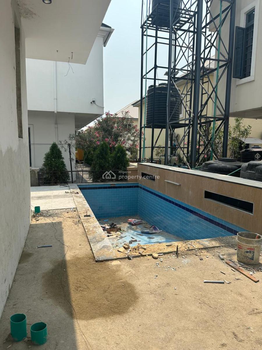 Luxury 5 Bedroom Semi Detached Duplex Plus Swimming Pool, Osapa London, Lekki, Lagos, Semi-detached Duplex for Sale