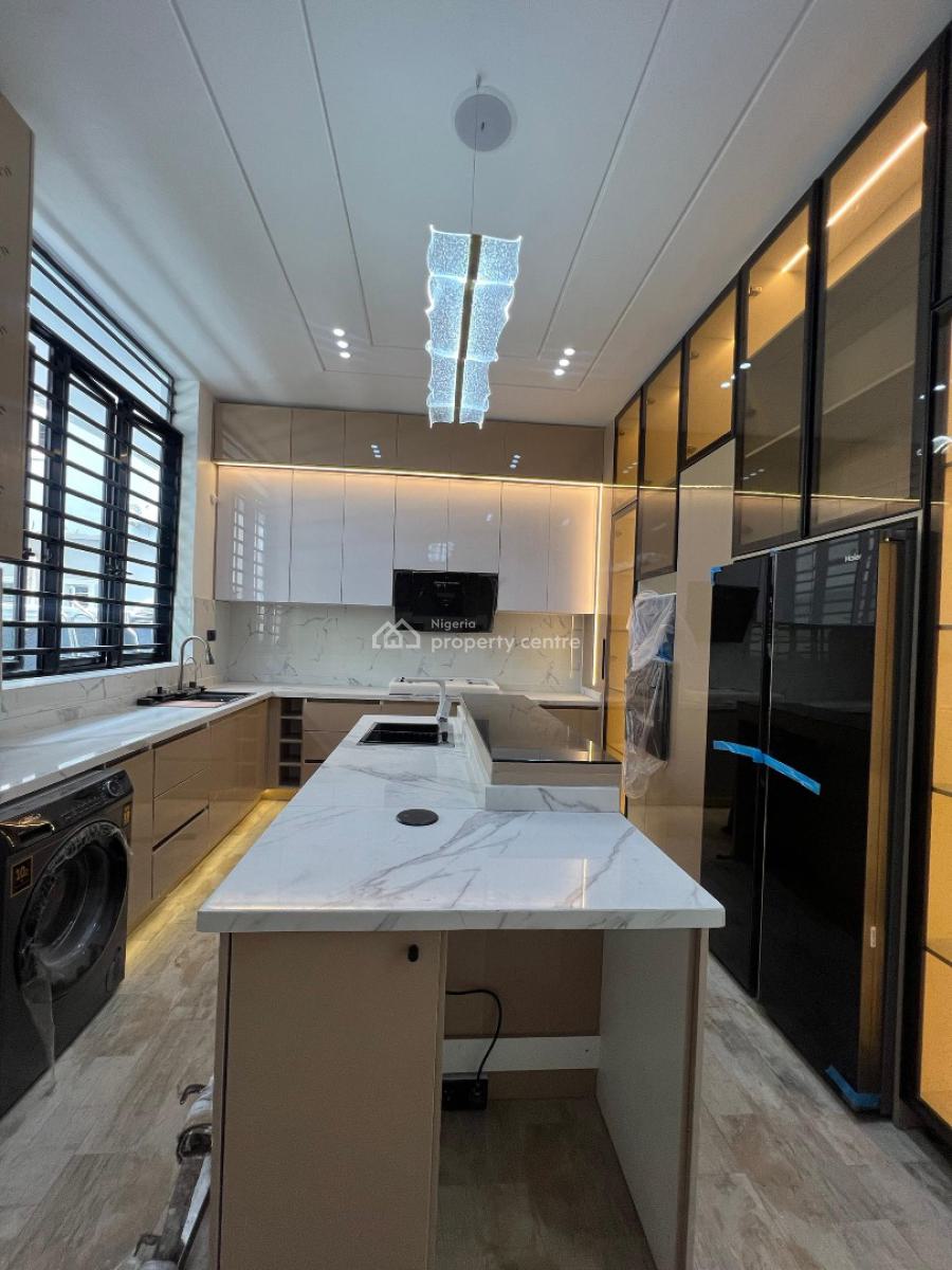 Luxury 5bedroom  Fully Detached Duplex  with Bq in a Secure Estate, Ikota, Lekki, Lagos, Detached Duplex for Sale