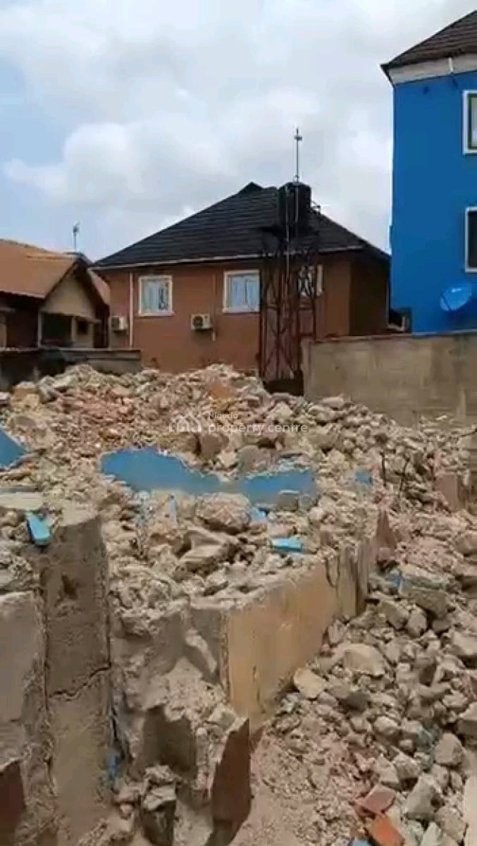 a Vacant Land  Measuring 477sqm, Off Ayodele Okeowo Street, Soluyi, Gbagada, Lagos, Mixed-use Land for Sale