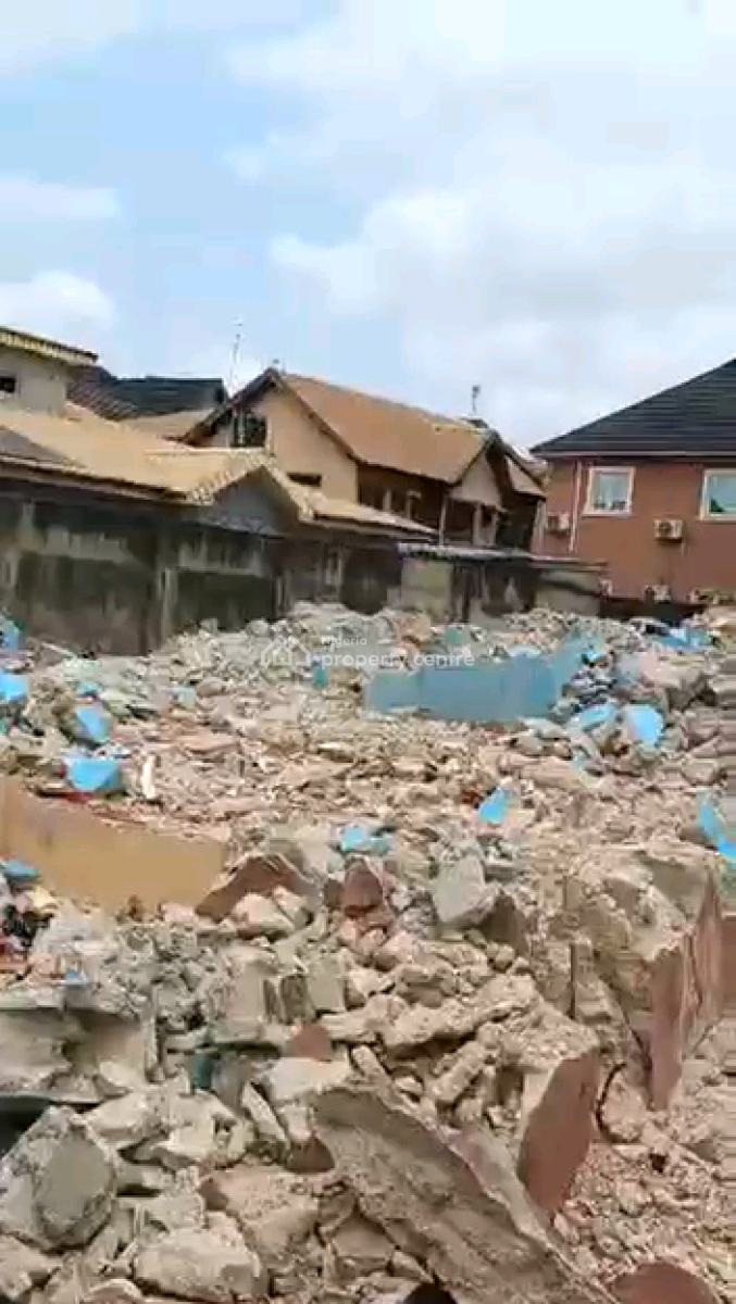 a Vacant Land  Measuring 477sqm, Off Ayodele Okeowo Street, Soluyi, Gbagada, Lagos, Mixed-use Land for Sale