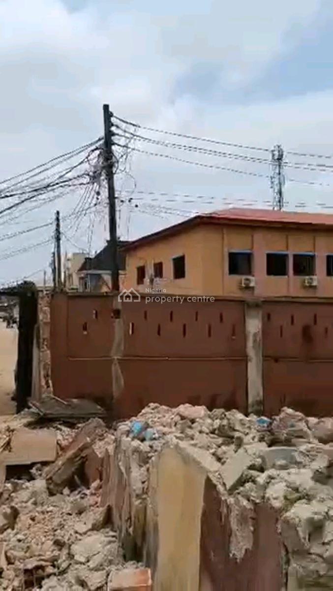 a Vacant Land  Measuring 477sqm, Off Ayodele Okeowo Street, Soluyi, Gbagada, Lagos, Mixed-use Land for Sale