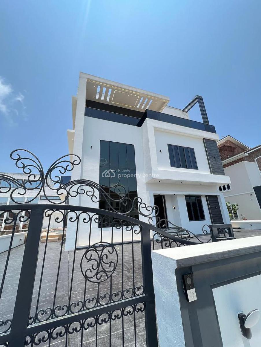 Fully Detached 5 Bedroom with 2 Rooms Bq, Pinnock Beach Estate, Lekki, Lagos, Block of Flats for Sale