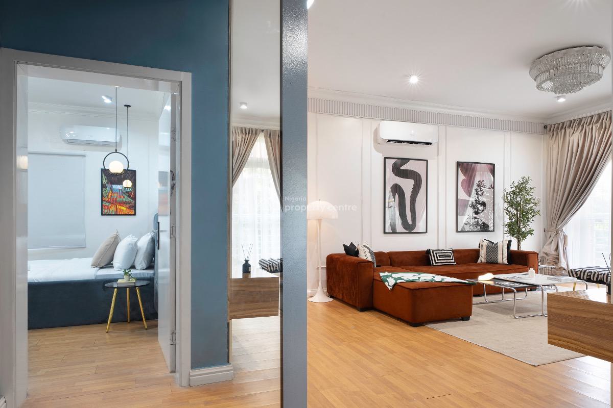 Beautiful 3 Bedrooms Apartment, Cadogan Estate, Lekki, Lagos, Flat / Apartment Short Let