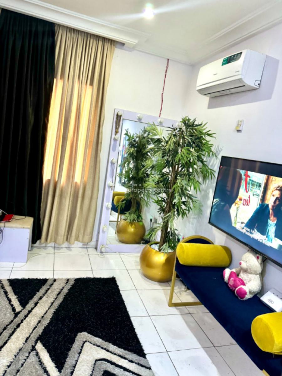 Beautiful Furnished Self Contain in an Exclusive and Serviced Estate, Chevron Alternative Road, Lekki, Lagos, Self Contain (single Rooms) for Rent