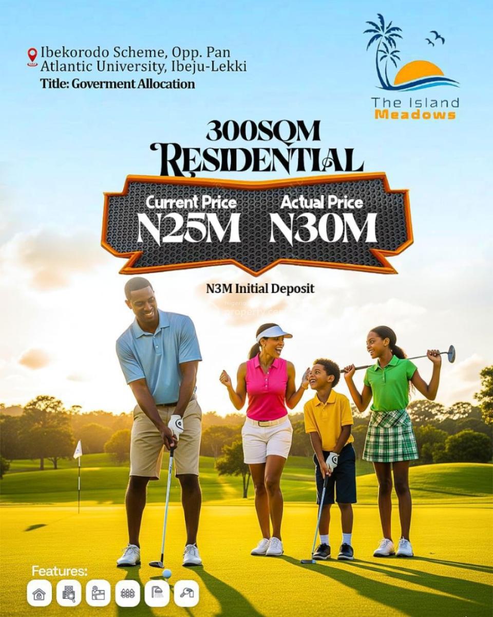 with 5m Initial Deposit to Own a Plot, Iberekodo, Ibeju Lekki, Lagos, Mixed-use Land for Sale