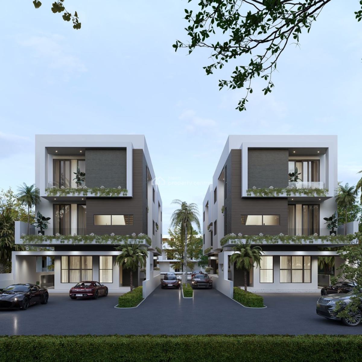 4 Units of 5 Bedroom Fully Detached Duplexes, Lekki Phase 1, Lekki, Lagos, Detached Duplex for Sale