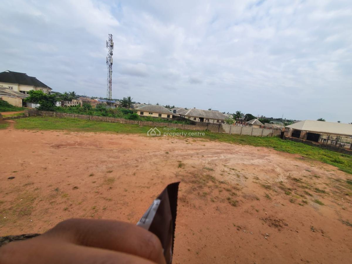Fenced Land in Developed Neighborhood, Bass Odukoya Street, Harmony Estate, Ikangba Town, Ijebu Ode, Ogun, Mixed-use Land for Sale