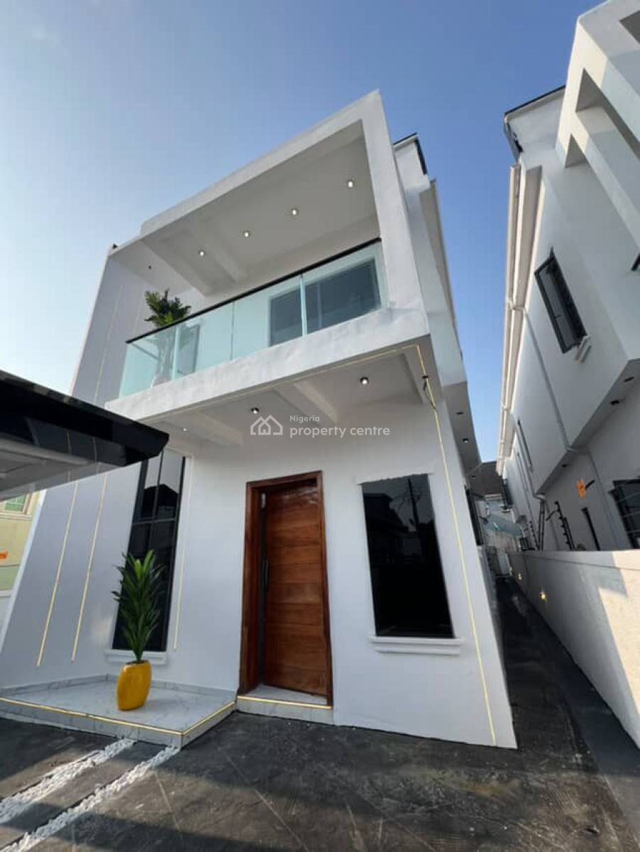 Magnificent & Spacious Contemporary 5 Bedroom Fully Detached Duplex Wi, Thomas Estate, Ajah, Ajah, Lagos, Detached Duplex for Sale
