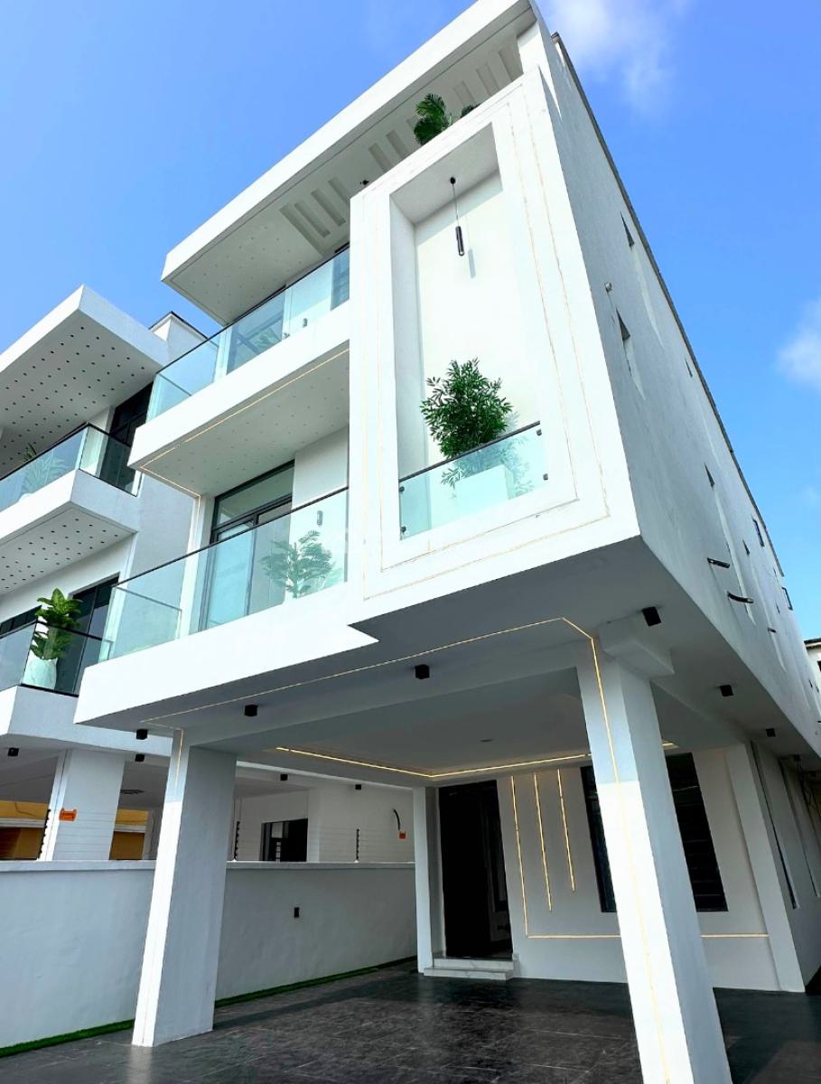 Luxury 6-bedroom Fully Detached Duplex with Bq & Swimming Pool, Lekki Phase 2, Lekki, Lagos, Detached Duplex for Sale