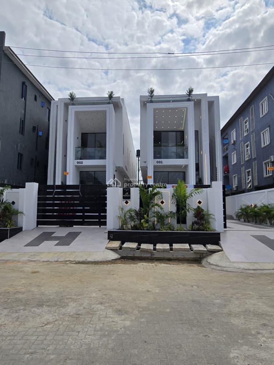 Contemporary 5-bedroom Detached Duplex Designed with Modern Fittings, Aesthetically Pleasing Home ,after The  Chevron Toll Gate, Lekki, Lagos, Detached Duplex for Sale