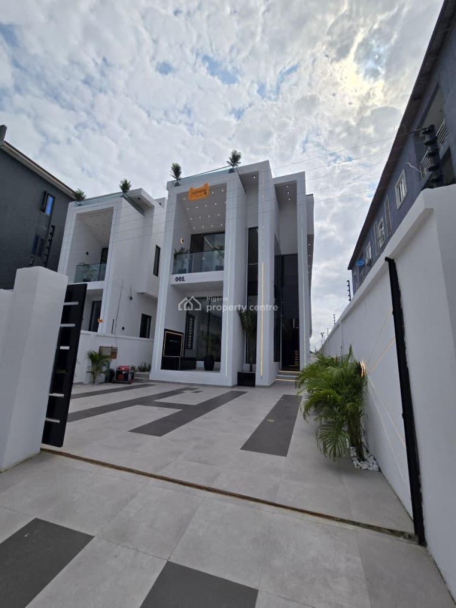Contemporary 5-bedroom Detached Duplex Designed with Modern Fittings, Aesthetically Pleasing Home ,after The  Chevron Toll Gate, Lekki, Lagos, Detached Duplex for Sale