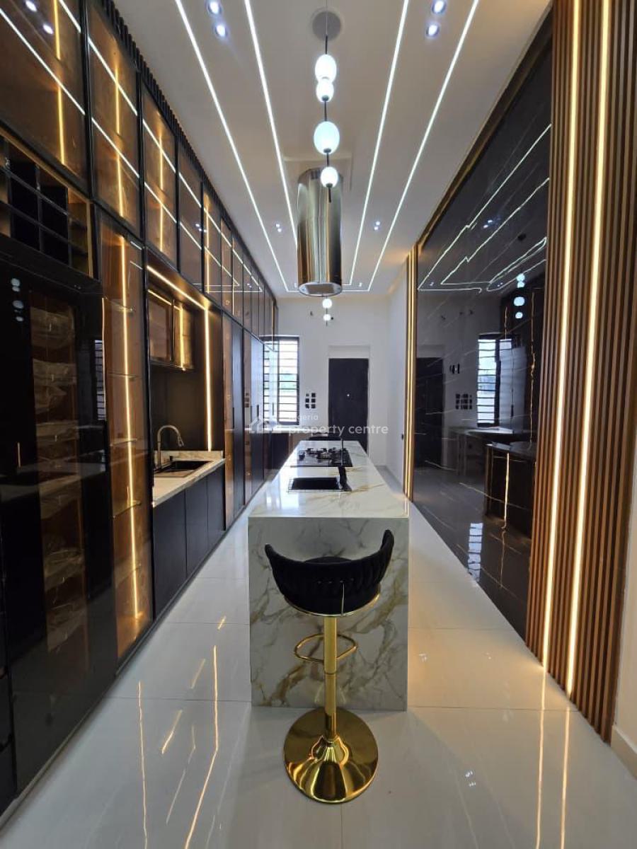 Contemporary 5-bedroom Detached Duplex Designed with Modern Fittings, Aesthetically Pleasing Home ,after The  Chevron Toll Gate, Lekki, Lagos, Detached Duplex for Sale