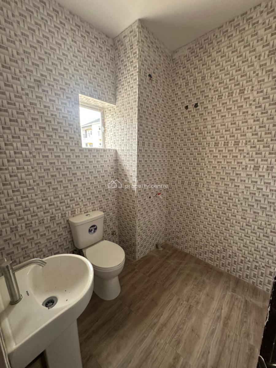 Newly Built 2 Bedroom Flat with Bq and Visitors Toilet, Magistrate Court, Life Camp, Abuja, Flat / Apartment for Rent