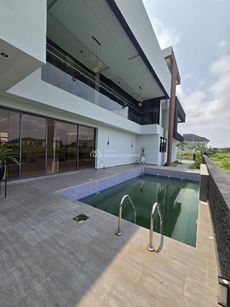 The Most Spacious and Luxurious 5 Bed Detached Duplex + Bq, Exquisitely Finished 5-bedroom Detached L with State-of-the-art Finish, Ajah, Lagos, Detached Duplex for Sale
