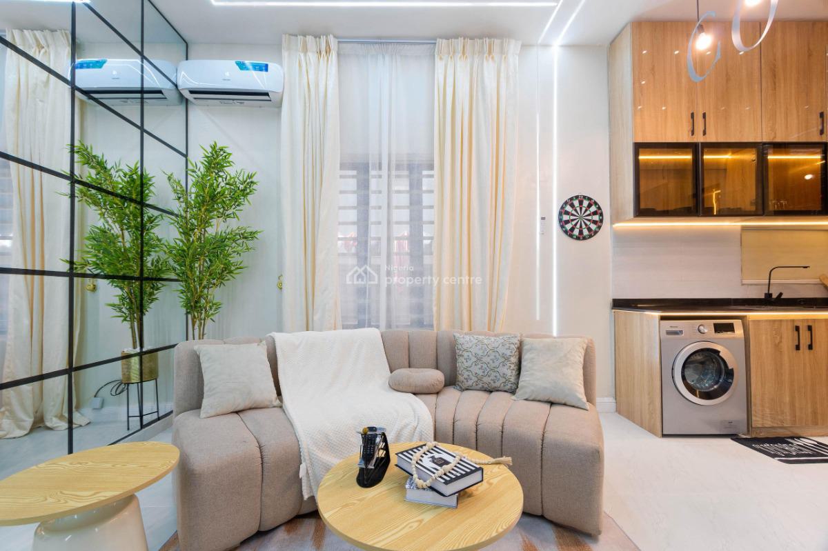 Brand New Luxury 1bedroom Apartment Available with Pool+gym+ps5, Ikate, Lekki, Lagos, Flat / Apartment Short Let