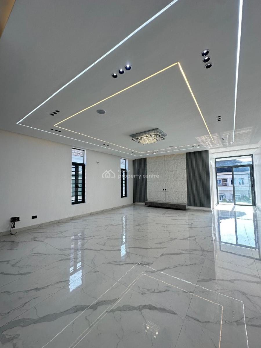 Luxury 6 Bedroom Fully Detached Duplex with Bq and Swimming, Chevron, Lekki, Lagos, Detached Duplex for Sale