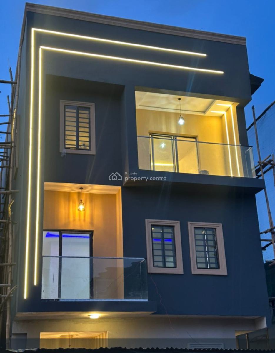 a Massive 6 Bedroom Duplex All En-suite with a and Swimming Pool Bq, Gra Phase 2, Magodo, Lagos, Detached Duplex for Sale