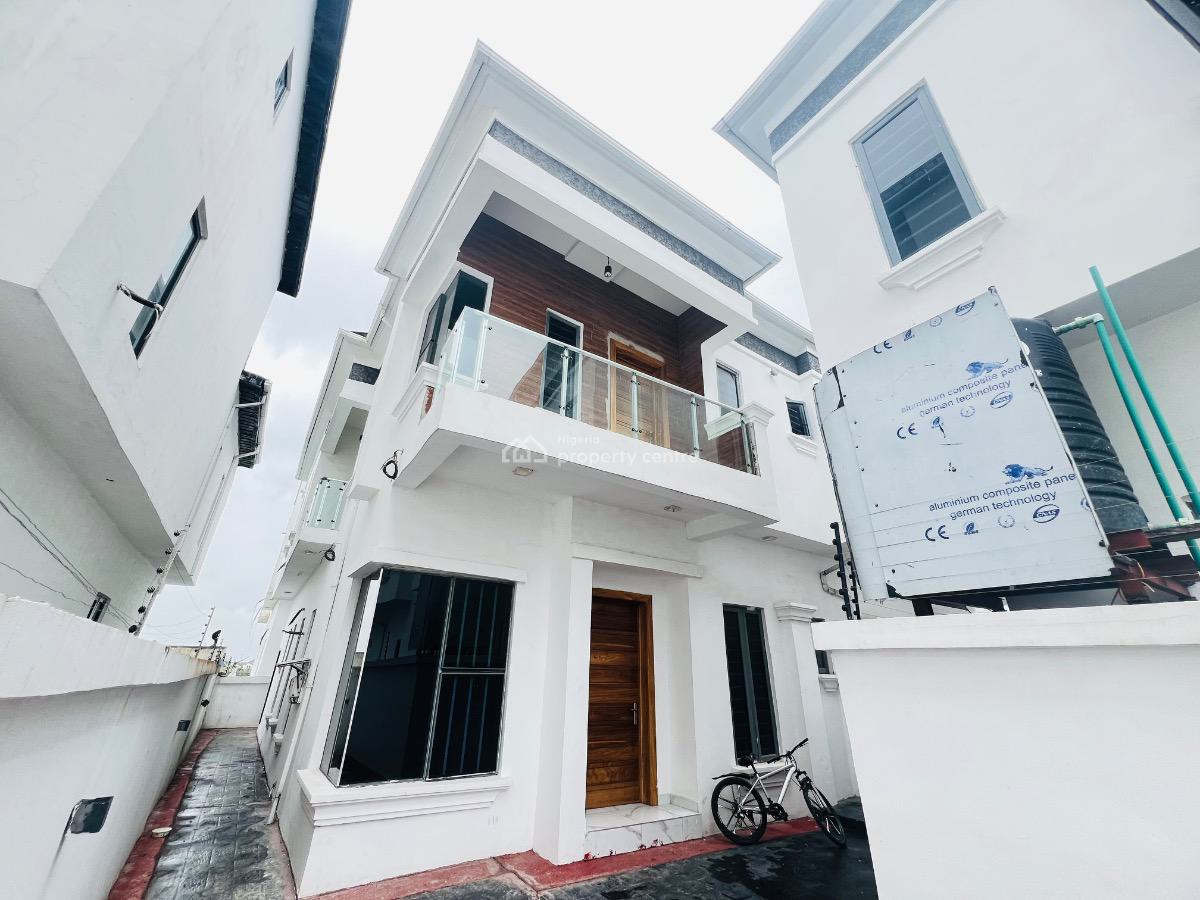 4bedroom Semi Detached Duplex with Bq, Chevron Alternative, Lekki, Lagos, Semi-detached Duplex for Sale