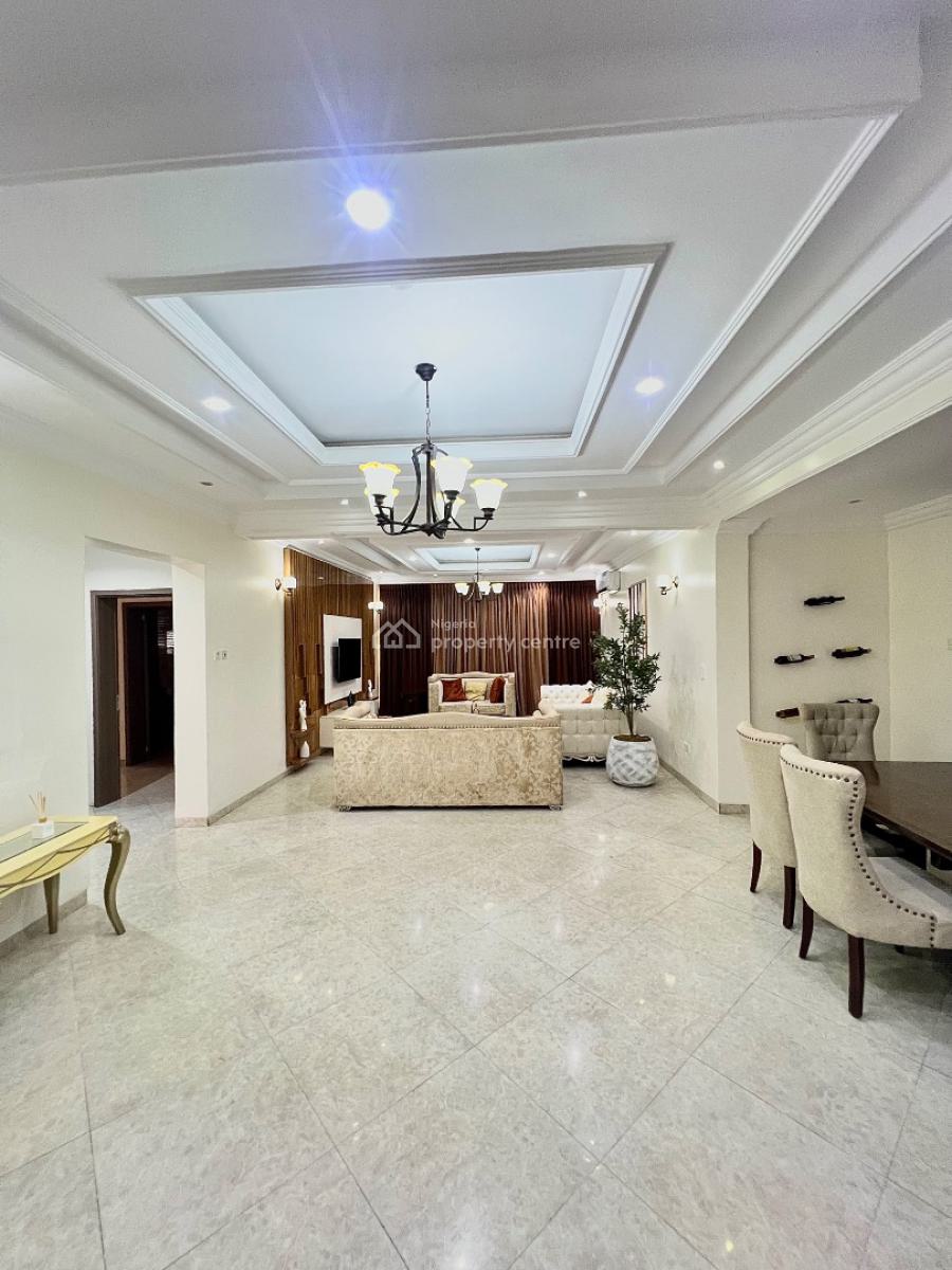 Spacious and Furnished 4 Bedroom Apartment with Bq, Pool and Gym, 3mins From Bourdillon, Ikoyi, Old Ikoyi, Ikoyi, Lagos, Flat / Apartment for Rent