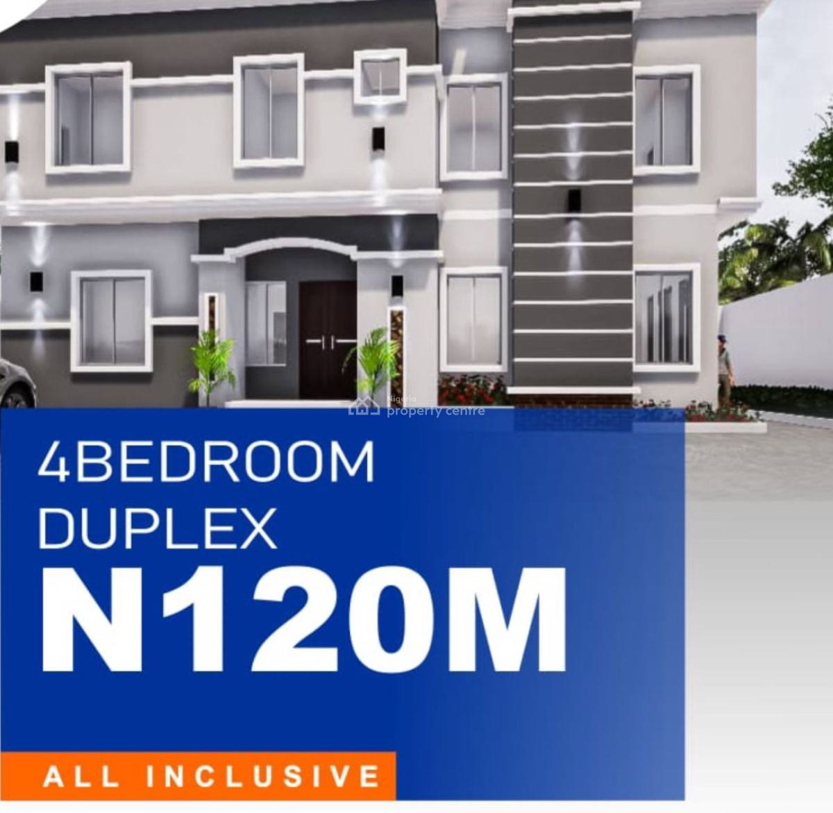 Investment Property, New Project in Well Secured Estate Opposite Rccg, Redeem, Ibafo, Ogun, Detached Duplex for Sale