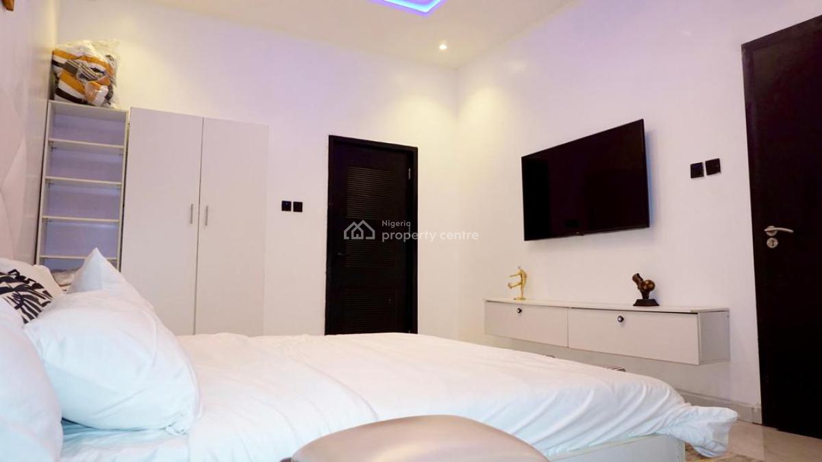 Fully Furnished 2-bedroom Apartment 4th Floor  with Swimming Pool, Freedom Way, Lekki Phase 1, Lekki, Lagos, Flat / Apartment for Rent