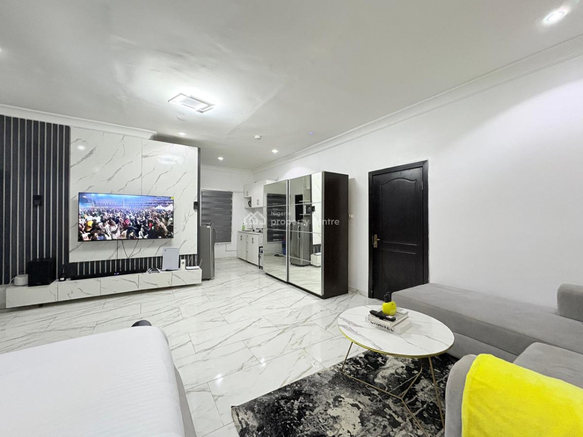 Introducing Furnished Big Studio Apartment, Osapa London, Osapa, Lekki, Lagos, Flat / Apartment Short Let