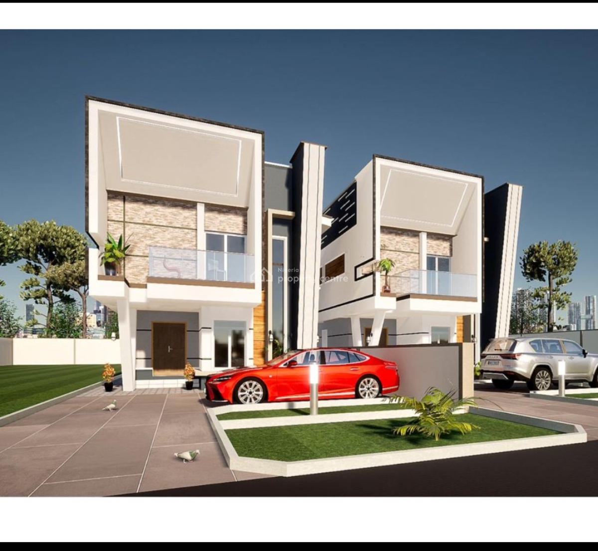 Elegant Brand New 4 Bedroom Detached Duplex, Thomas Estate, Ajah, Lagos, Detached Duplex for Sale