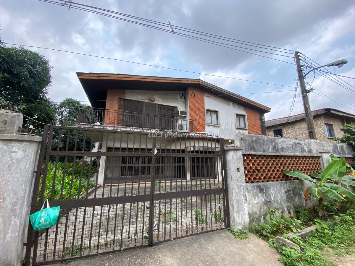 750sqm Corner Piece Land Accommodating 10 Bedroom & 6 Bedroom House, Sura Mogaji Street, Ilupeju, Lagos, Mixed-use Land for Sale