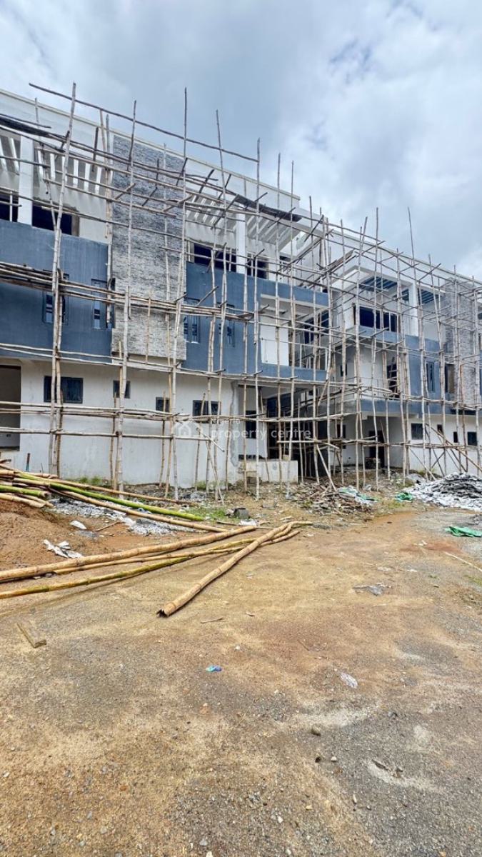 4 Bedroom Semi Detached Duplex with Bq, Guzape District, Abuja, Semi-detached Duplex for Sale