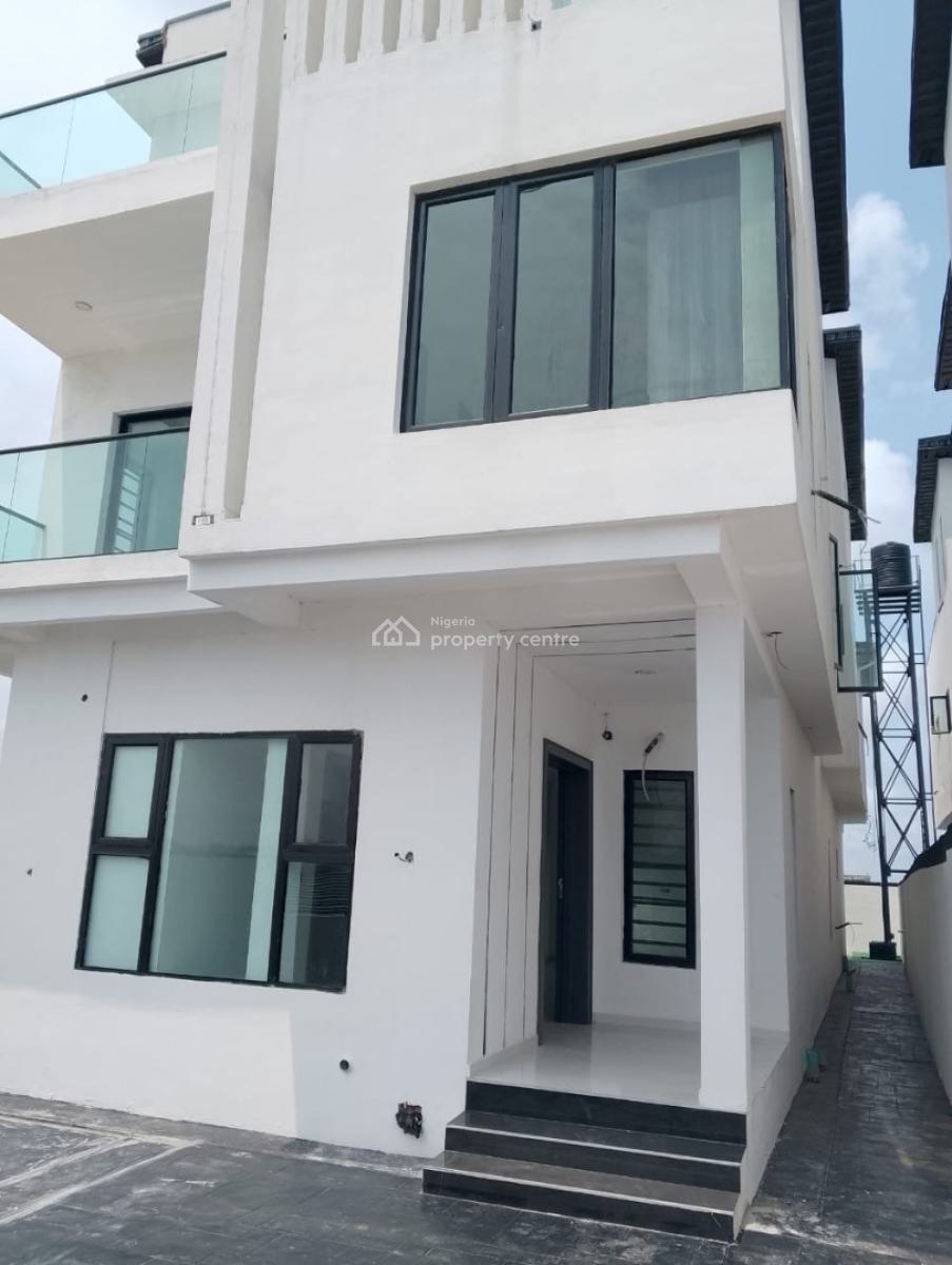 4bedroom Detached Carcass Duplex with a Room Bq and Swimming Pool, Tulip Havens Estate, Chevron Alternative, Lekki Lagos., Lekki, Lagos, Detached Duplex for Sale