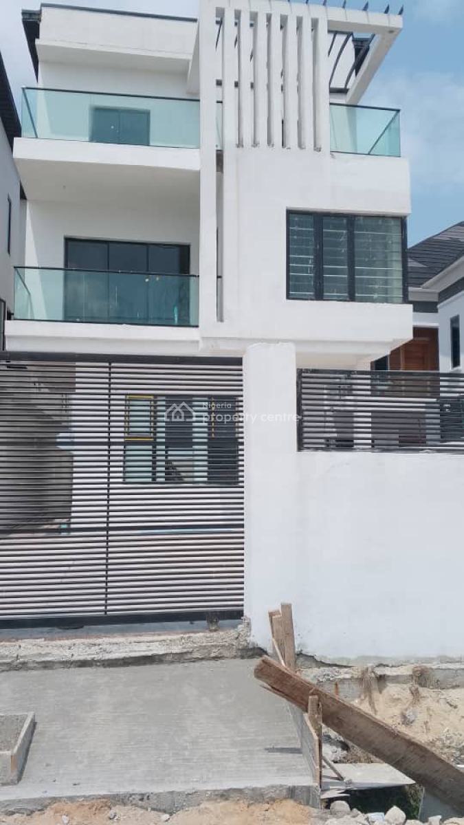 4bedroom Detached Carcass Duplex with a Room Bq and Swimming Pool, Tulip Havens Estate, Chevron Alternative, Lekki Lagos., Lekki, Lagos, Detached Duplex for Sale
