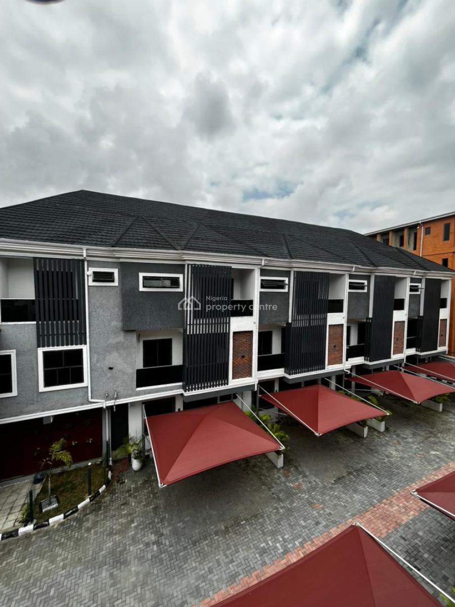 a 4 Bedroom Tettaced with Bq, Ikate, Ikate, Lekki, Lagos, Terraced Duplex for Sale