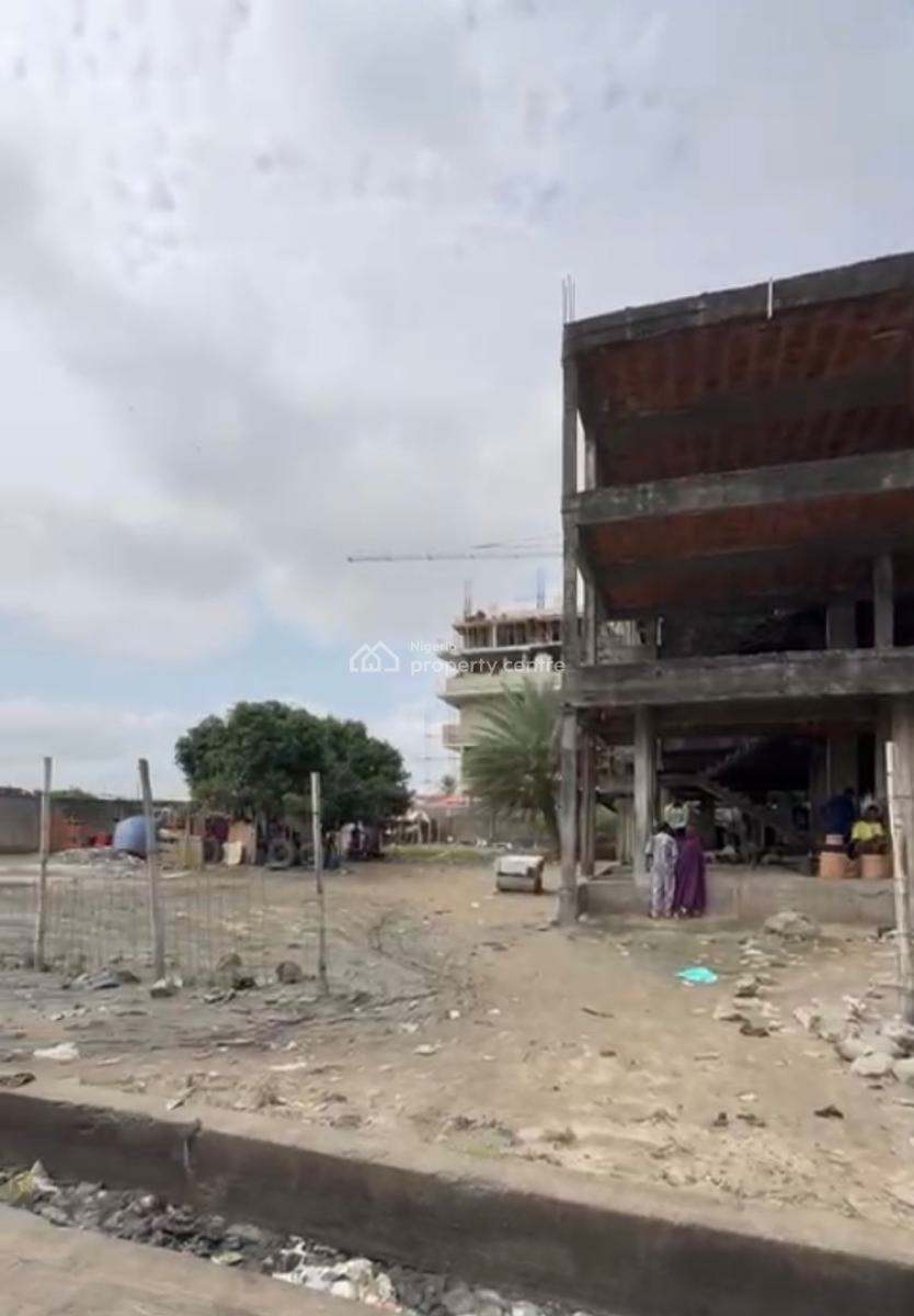 Land Measuring 1,800sqm with Carcass Structure, Lekki Phase 1, Lekki, Lagos, Mixed-use Land for Sale