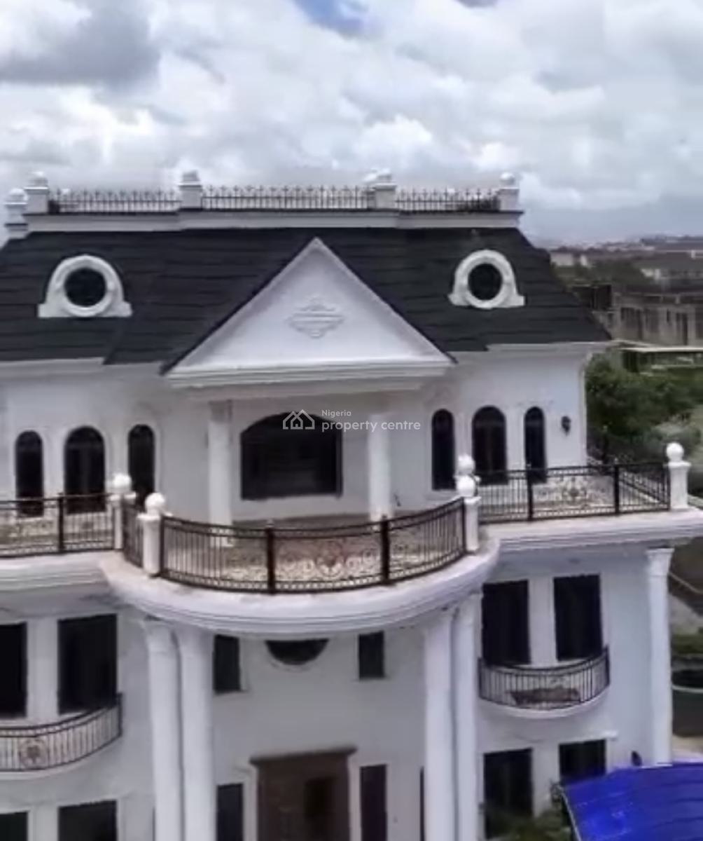 a Standard, Modern 6 Spacious Bedroom Room Mansion, Guzape District, Abuja, House for Sale