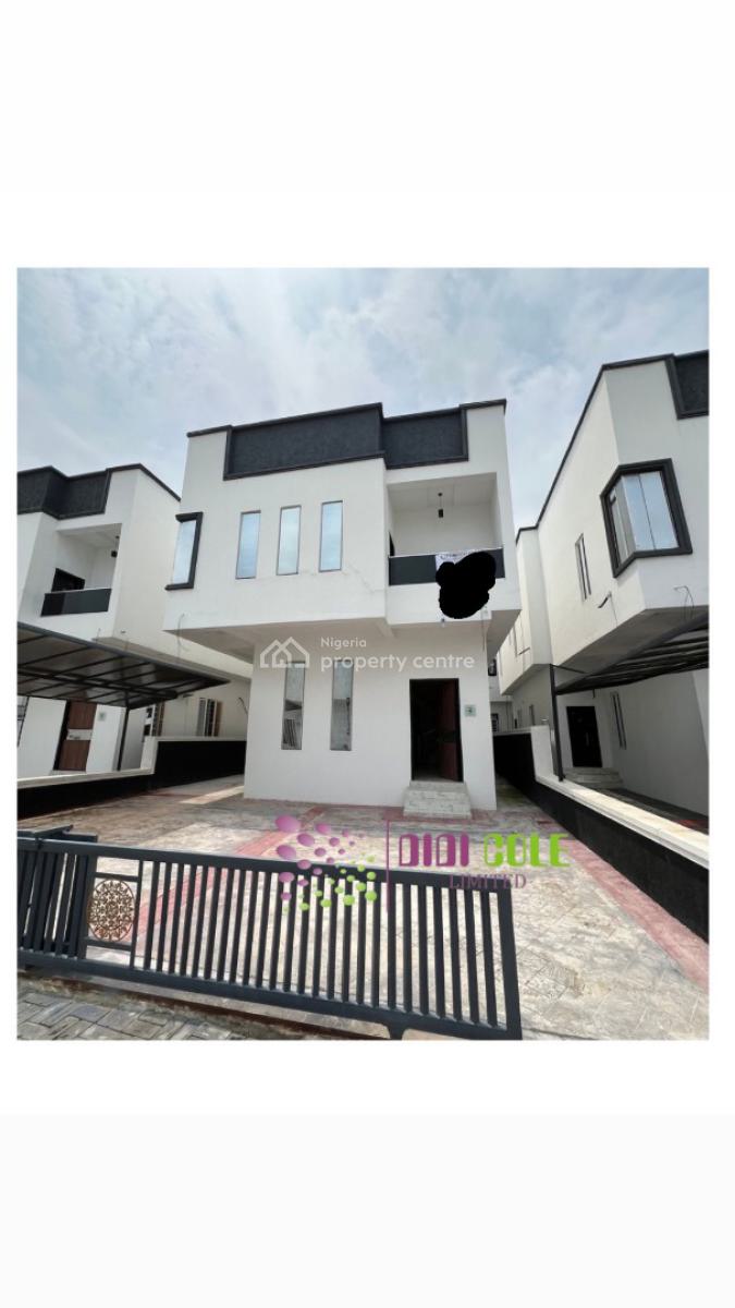 4 Bedroom Fully Detached Duplex with Bq, Ikota, Lekki, Lagos, Detached Duplex for Sale