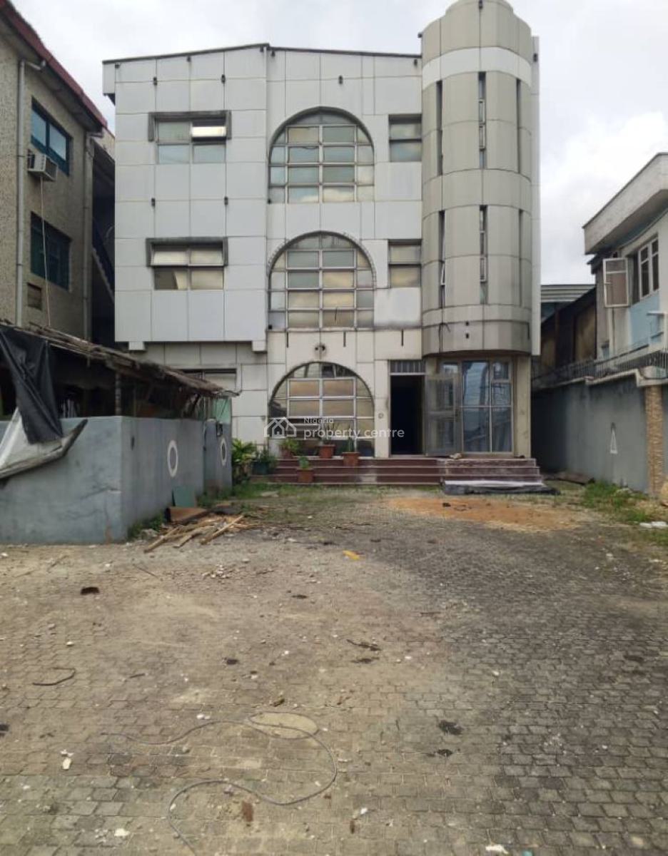 2 Storey Building, Along Opebi Road, Opebi, Ikeja, Lagos, Detached Duplex for Rent