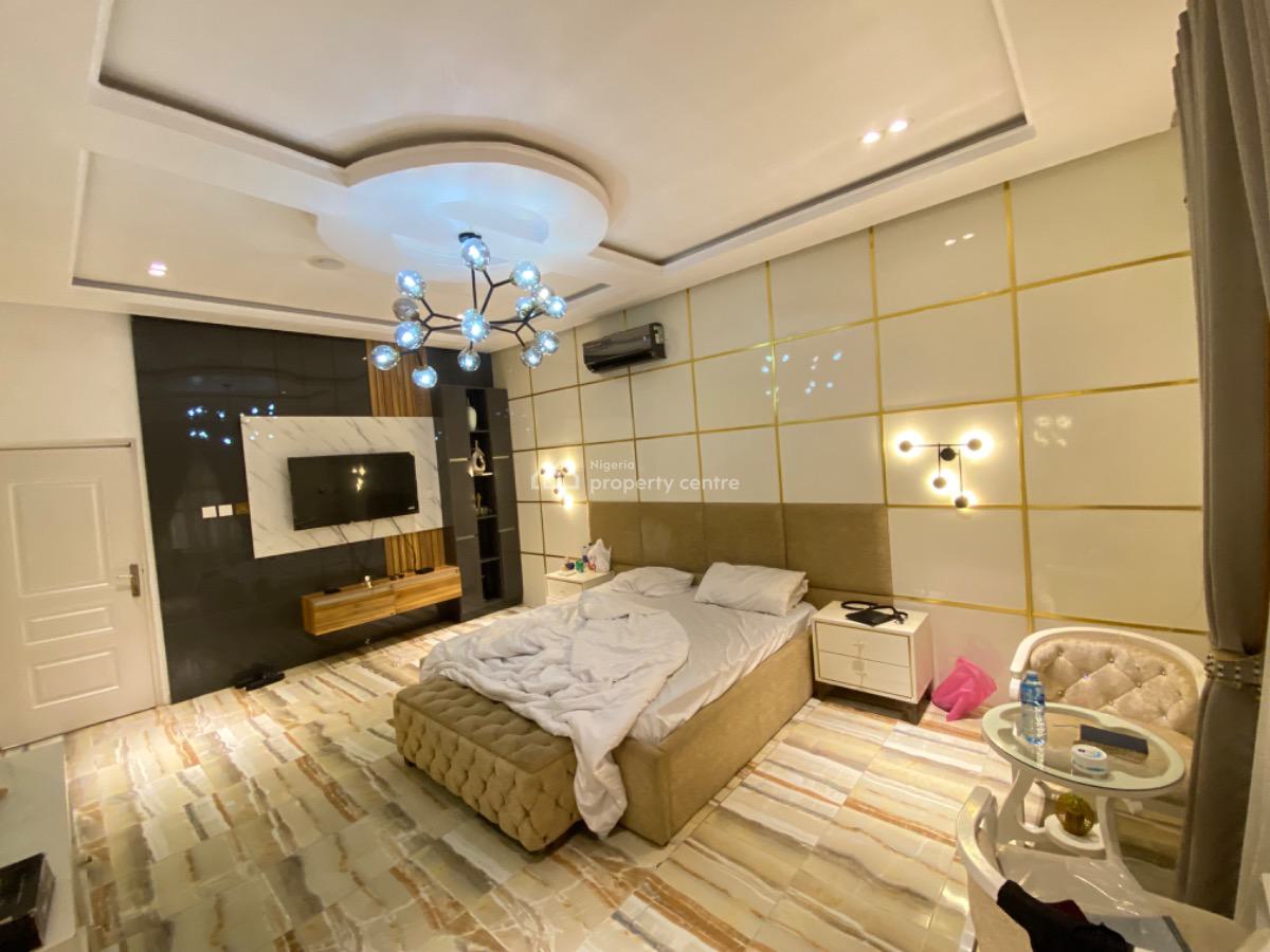 Stunning 4 Bedroom Fully Furnished Semi Detached Duplex with Bq, Osapa London, Osapa, Lekki, Lagos, Semi-detached Duplex for Rent