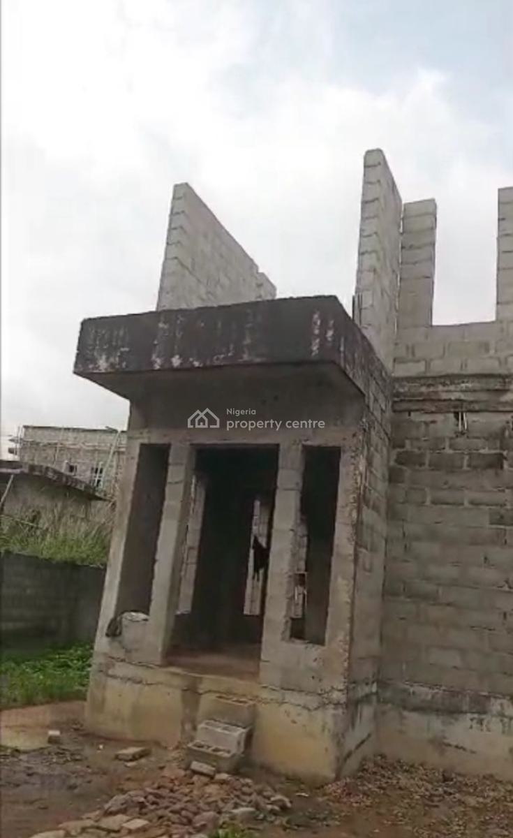 Uncompleted 4 Bedroom Detached Duplex Built on 381.6sqmt., Thera Annex, Sangotedo, Ajah, Lagos, Detached Duplex for Sale