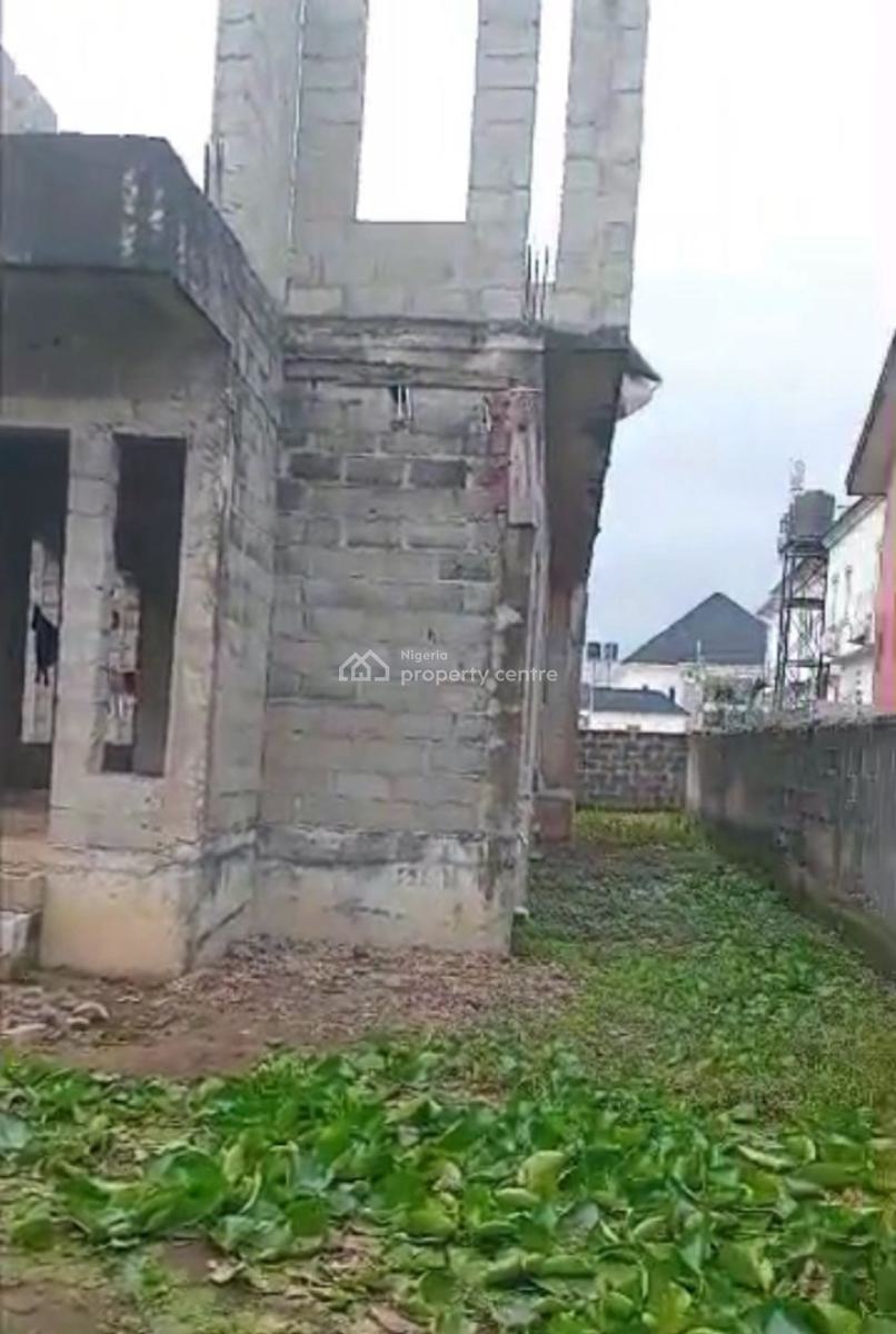 Uncompleted 4 Bedroom Detached Duplex Built on 381.6sqmt., Thera Annex, Sangotedo, Ajah, Lagos, Detached Duplex for Sale